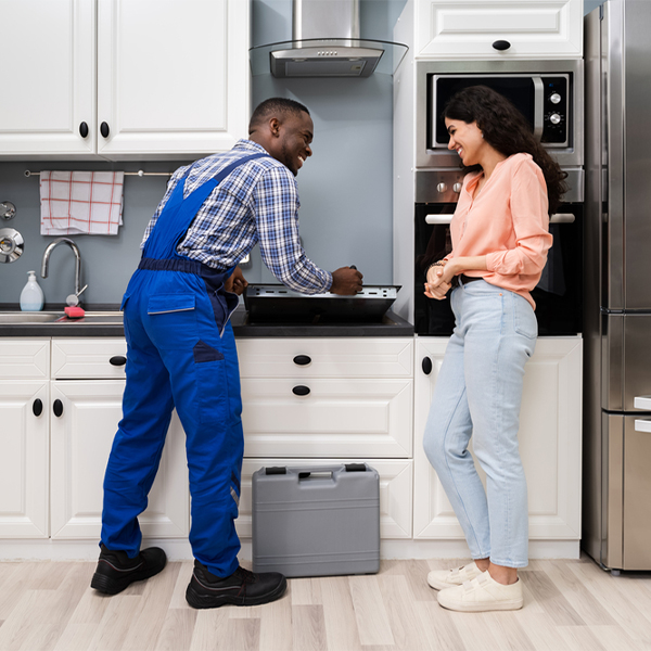 what kind of warranty do you offer on your cooktop repair services in Erath County